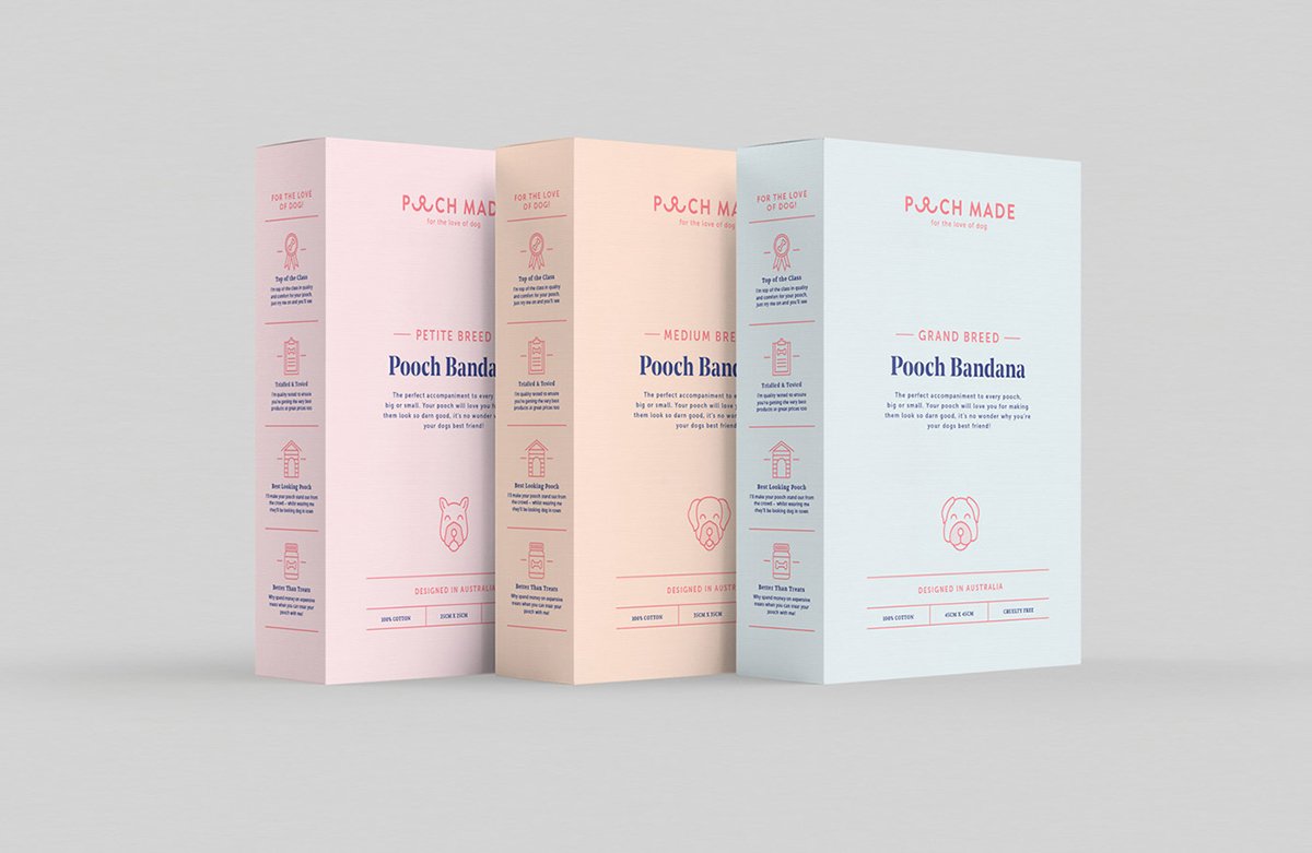 Pooch Made零售商品牌形象 包裝設(shè)計(jì)