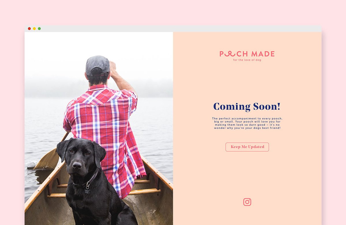 Pooch Made零售商品牌形象 網(wǎng)站設(shè)計(jì)