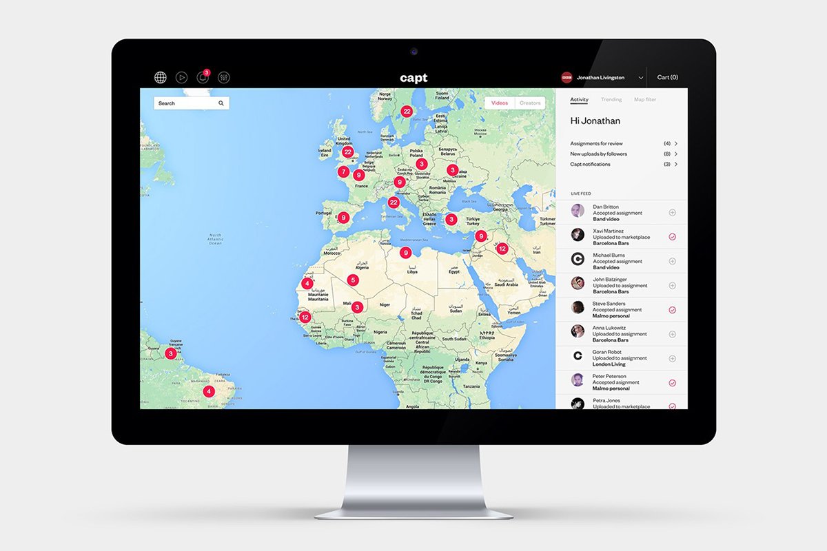 Capt服裝品牌形象  網(wǎng)站設(shè)計(jì)