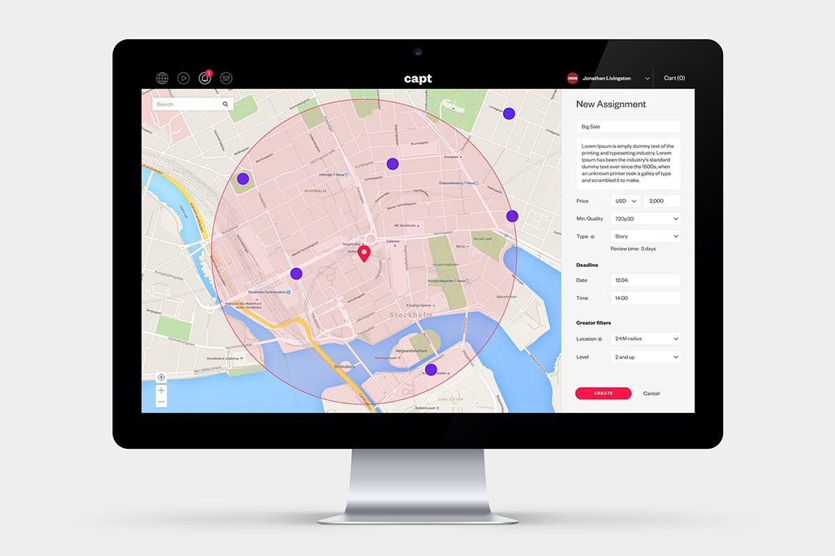 Capt服裝品牌形象  網(wǎng)站設(shè)計(jì)