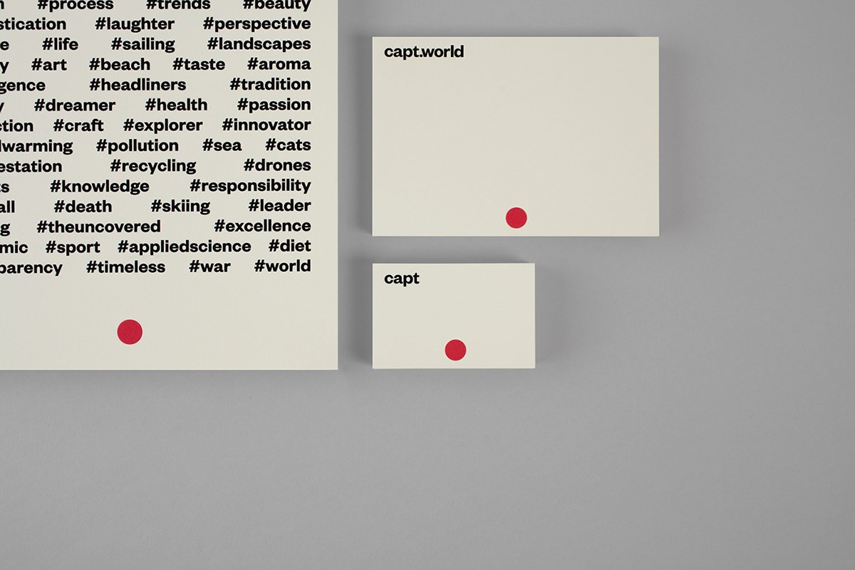 Capt服裝品牌形象  名片設(shè)計(jì)