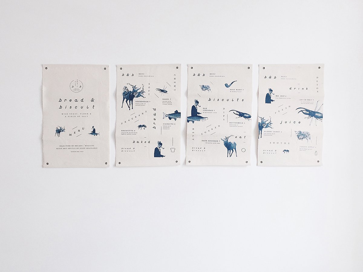 深圳品牌設(shè)計 深圳品牌策劃 Bbiscuit面包連鎖店視覺形象設(shè)計 名片設(shè)計