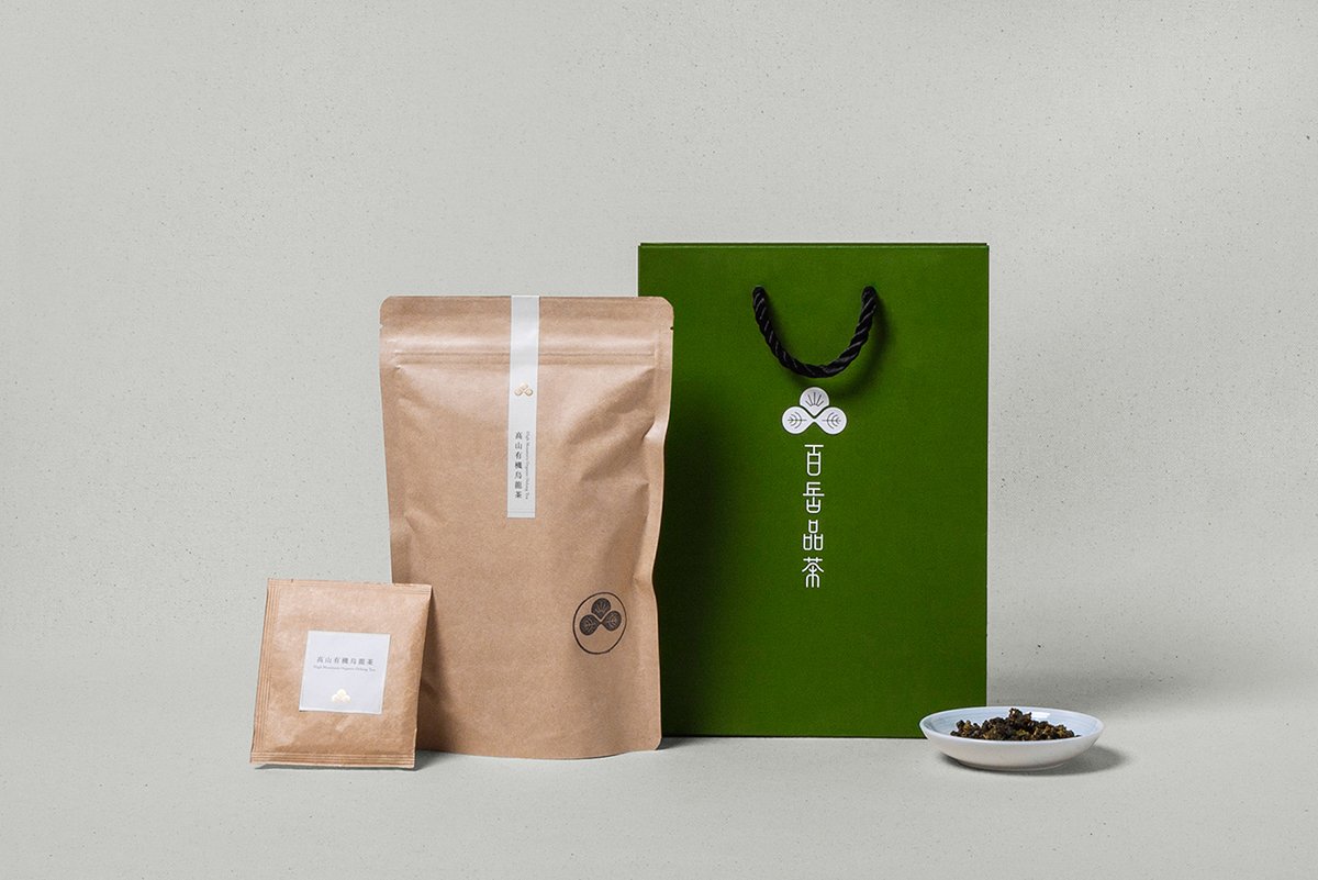 深圳品牌設計 深圳品牌策劃 百岳茶茶葉品牌形象設計 包裝設計