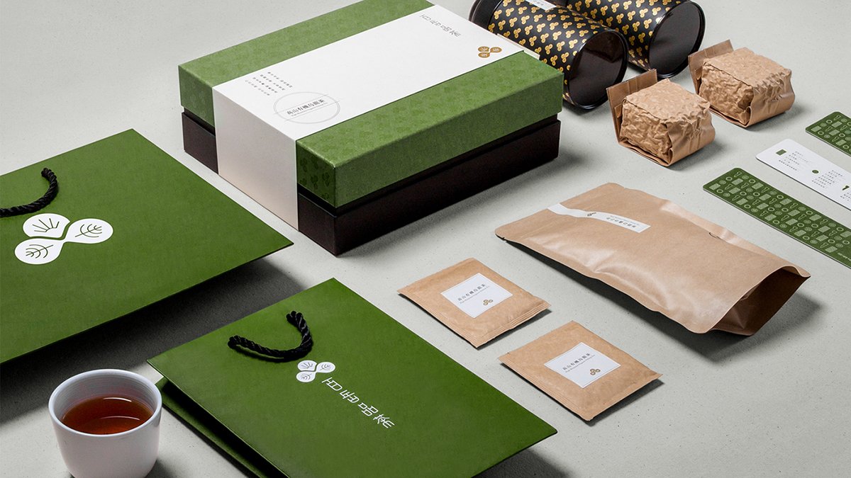 深圳品牌設計 深圳品牌策劃 百岳茶茶葉品牌形象設計 包裝設計