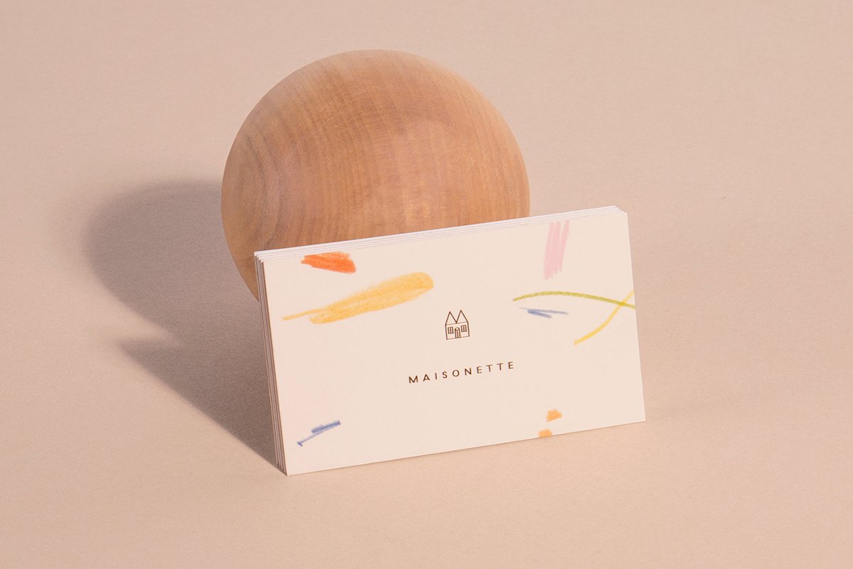 深圳品牌設(shè)計(jì) 深圳品牌策劃 Maisonette兒童電子零售商品牌形象設(shè) 名片設(shè)計(jì)