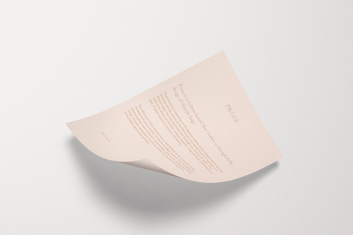 Prose快時尚服裝品牌設(shè)計和產(chǎn)品畫冊設(shè)計——新時尚品牌形象，品牌設(shè)計，服裝品牌設(shè)計，畫冊設(shè)計，產(chǎn)品畫冊設(shè)計，服裝畫冊設(shè)計，深圳品牌設(shè)計